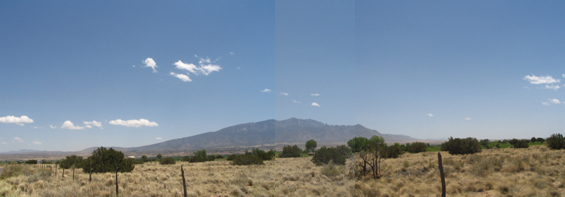 The Sandia Mountains